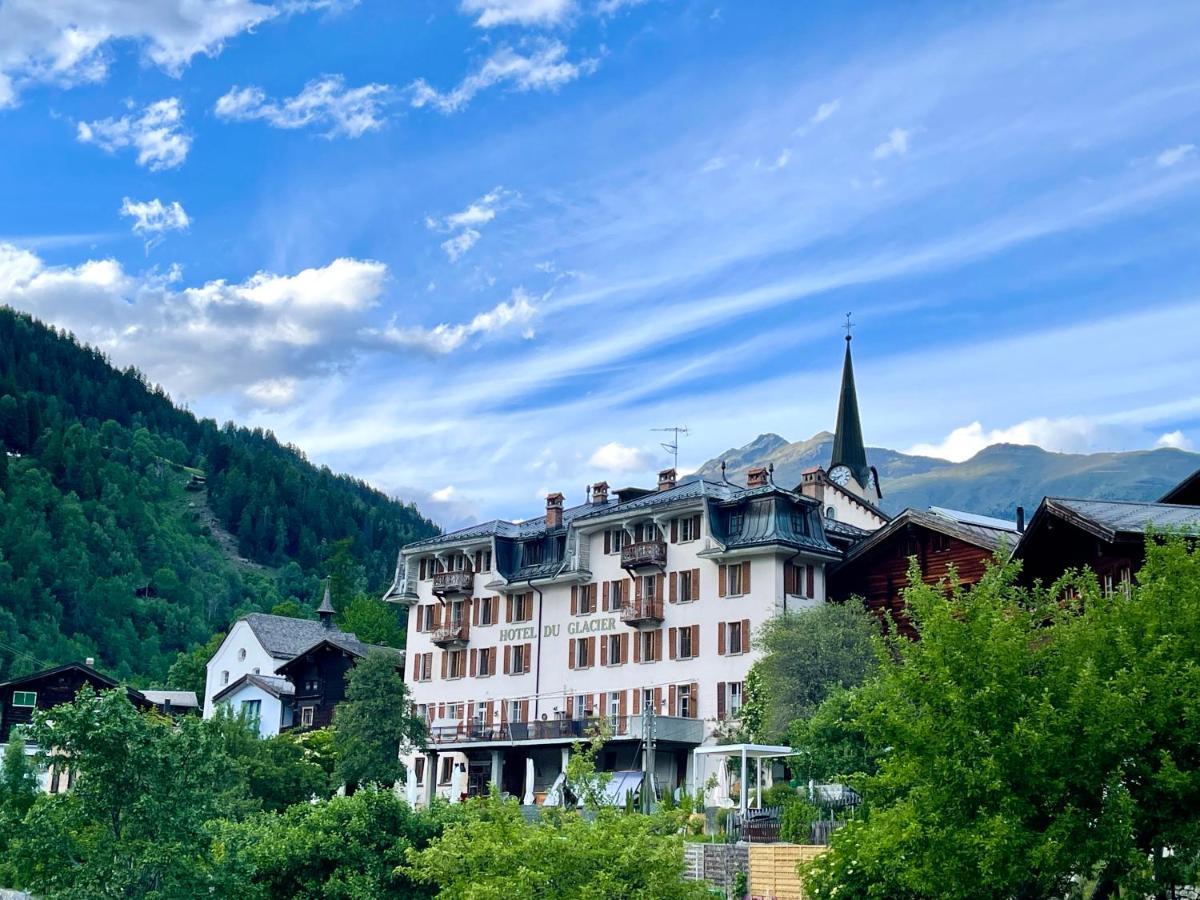 Du Glacier Boutique & Traditions Hotel Fiesch Buitenkant foto